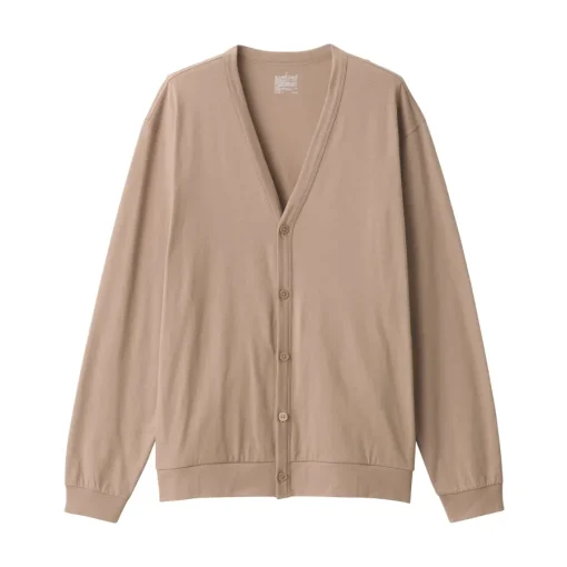 Discount Men's Washed Jersey V-Neck Cardigan Sweaters & Cardigans