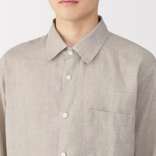 Online Men's Washed Linen Shirt Shirts & Polos
