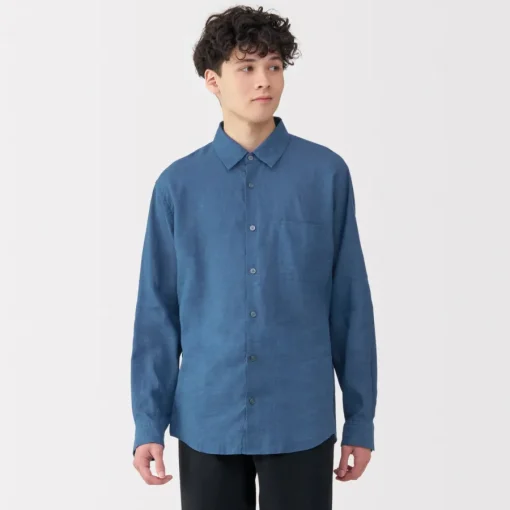 Online Men's Washed Linen Shirt Shirts & Polos