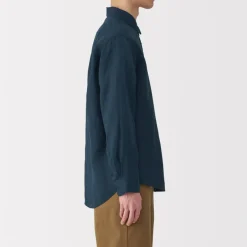 Online Men's Washed Linen Shirt Shirts & Polos