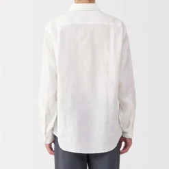 Online Men's Washed Linen Shirt Shirts & Polos