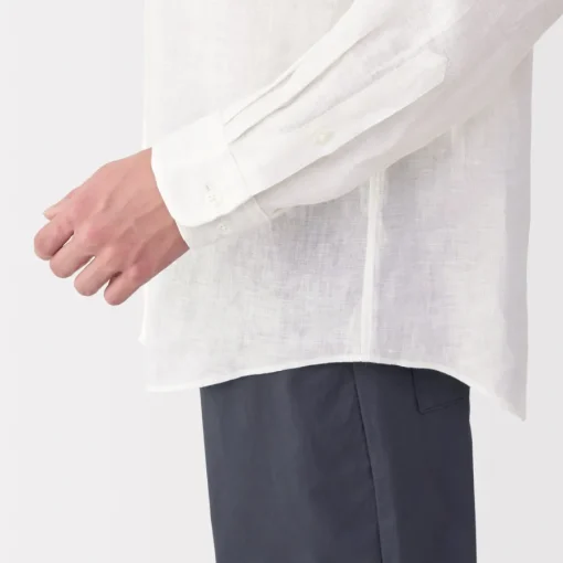 Online Men's Washed Linen Shirt Shirts & Polos