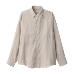 Online Men's Washed Linen Shirt Shirts & Polos
