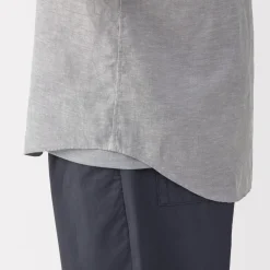 Online Men's Washed Linen Short Sleeve Shirt Shirts & Polos