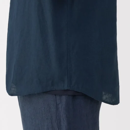 Online Men's Washed Linen Short Sleeve Shirt Shirts & Polos