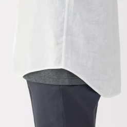 Online Men's Washed Linen Short Sleeve Shirt Shirts & Polos