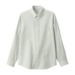Clearance Men's Washed Oxford Button Down Long Sleeve Shirt Shirts & Polos