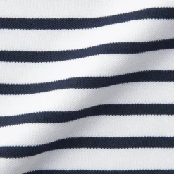 Hot Men's Washed Pique Polo Shirt Stripe Shirts & Polos