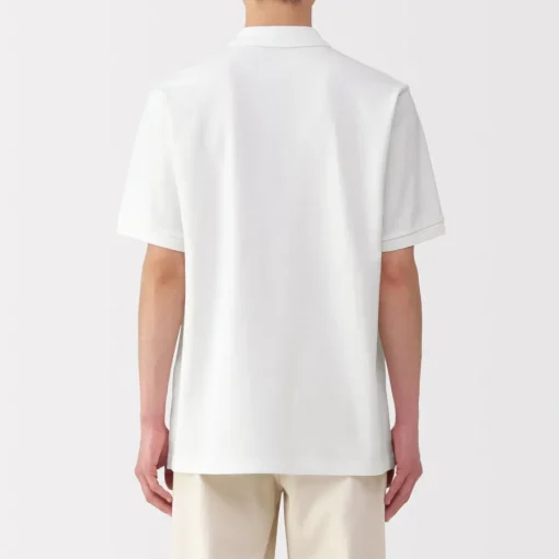 New Men's Washed Pique Short Sleeve Polo Shirt Shirts & Polos