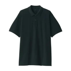 New Men's Washed Pique Short Sleeve Polo Shirt Shirts & Polos