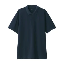New Men's Washed Pique Short Sleeve Polo Shirt Shirts & Polos