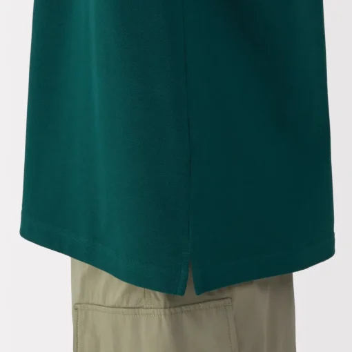 New Men's Washed Pique Short Sleeve Polo Shirt Shirts & Polos