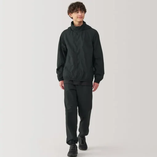 Online Men's Water Repellent Nylon Packable Windbreaker Pocketable Jackets
