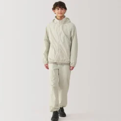 Online Men's Water Repellent Nylon Packable Windbreaker Pocketable Jackets