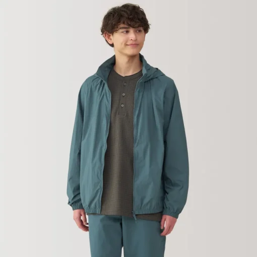 Online Men's Water Repellent Nylon Packable Windbreaker Pocketable Jackets