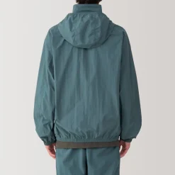 Online Men's Water Repellent Nylon Packable Windbreaker Pocketable Jackets