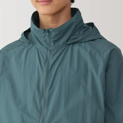 Online Men's Water Repellent Nylon Packable Windbreaker Pocketable Jackets
