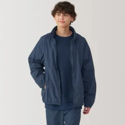Online Men's Water Repellent Nylon Packable Windbreaker Pocketable Jackets
