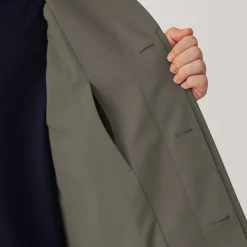 Sale Men's Water Repellent Stand Fall Collar Coat Coats