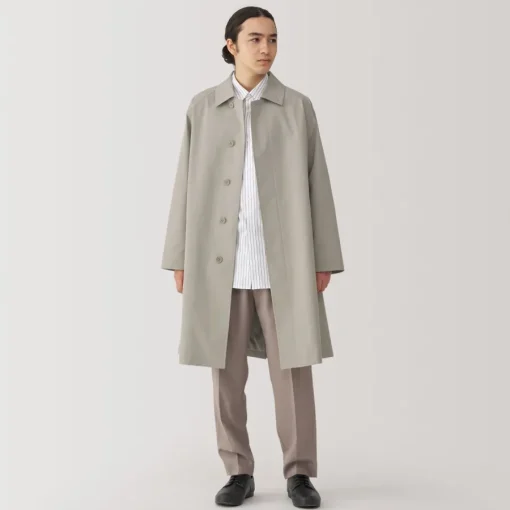Sale Men's Water Repellent Stand Fall Collar Coat Coats