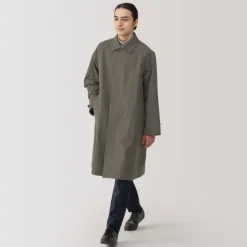 Sale Men's Water Repellent Stand Fall Collar Coat Coats