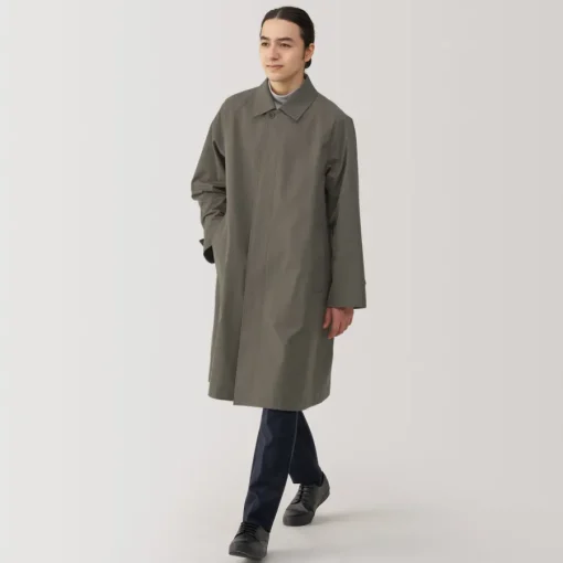 Sale Men's Water Repellent Stand Fall Collar Coat Coats