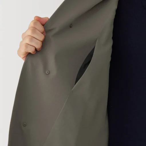Sale Men's Water Repellent Stand Fall Collar Coat Coats
