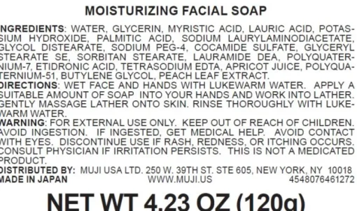 Sale Mild Moisturizing Face Soap Cleansing