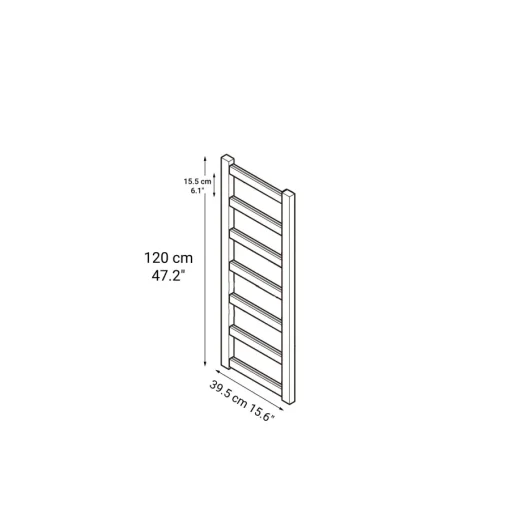 Discount Pine Shelf Unit - Additional Frame - Medium Pine Shelving Units