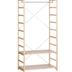 Outlet Pine Shelf Unit - Wardrobe Pine Shelving Units