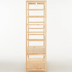 Outlet Pine Shelf Unit - Wardrobe Pine Shelving Units