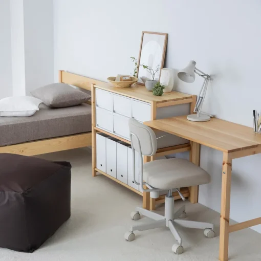 Fashion Pine Shelf Unit - Wide - Small Pine Shelving Units