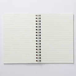 Outlet Planting Tree Paper Double Ringed Notebook A6 Beige Notebooks