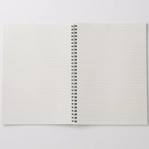Online Planting Tree Paper Double Ringed Ruled Notebook 7 mm Notebooks