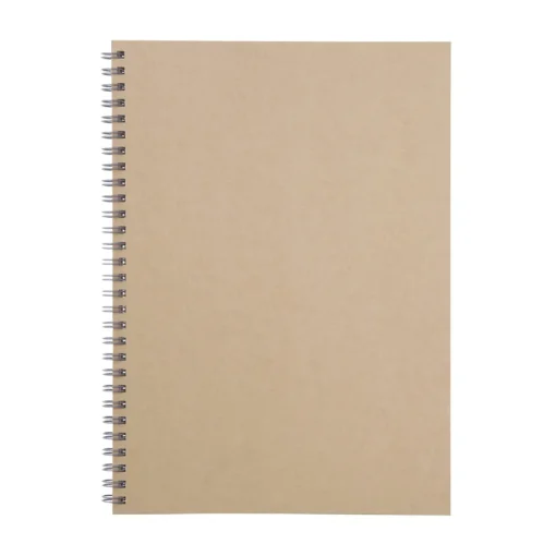 Fashion Recycled Paper Spiral Plain Notebook Notebooks