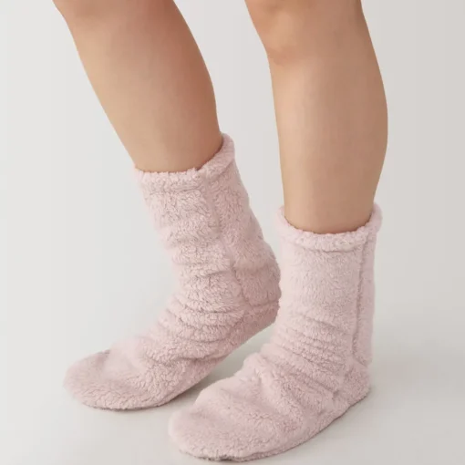 Discount Right Angle Boa Fleece Cozy Socks Women Socks|Socks