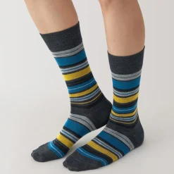 Outlet Right Angle Lustrous Wool Mix Thin Socks Women Socks|Socks