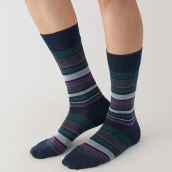 Outlet Right Angle Lustrous Wool Mix Thin Socks Women Socks|Socks