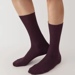 Outlet Right Angle Ribbed Socks Women Socks|Socks