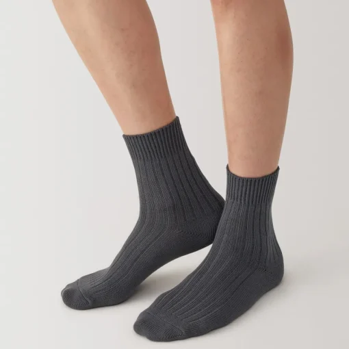 Fashion Right Angle Ribbed Thick Short Socks Women Socks|Socks