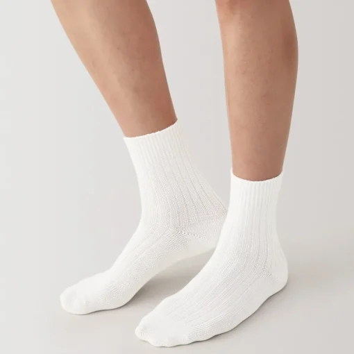 Fashion Right Angle Ribbed Thick Short Socks Women Socks|Socks
