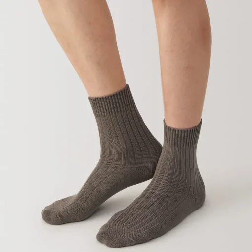 Fashion Right Angle Ribbed Thick Short Socks Women Socks|Socks