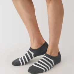 Fashion Right Angle Striped Sneaker Socks Women Socks|Socks