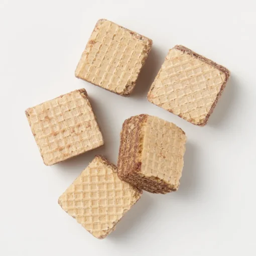 New Small Wafers with Chocolate Cream Snacks
