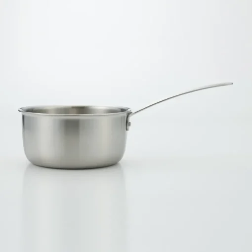 Discount Stainless Aluminium 3-Layer Steel Saucepan 2.1 Qt Kitchen Appliances & Cookware