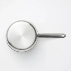 Discount Stainless Aluminium 3-Layer Steel Saucepan 2.1 Qt Kitchen Appliances & Cookware