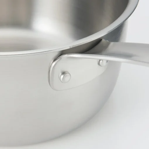 Discount Stainless Aluminium 3-Layer Steel Saucepan 2.1 Qt Kitchen Appliances & Cookware