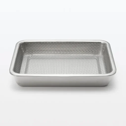 Hot Stainless Steel Mesh Tray - Large Kitchen Utensils