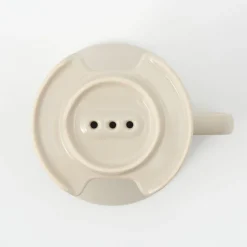 Sale Stoneware Coffee Dripper - Gray Beige Beverages