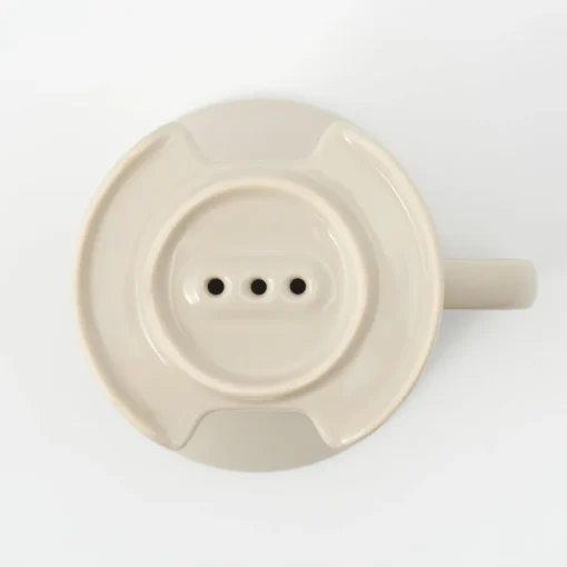 Sale Stoneware Coffee Dripper - Gray Beige Beverages